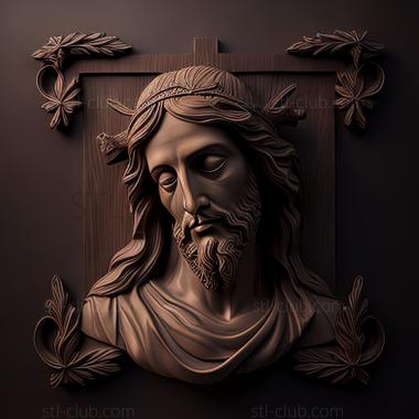 3D model st jesus (STL)